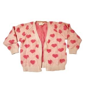 NEW The Wishing Elephant Heart Cardigan Sweater Size 4T